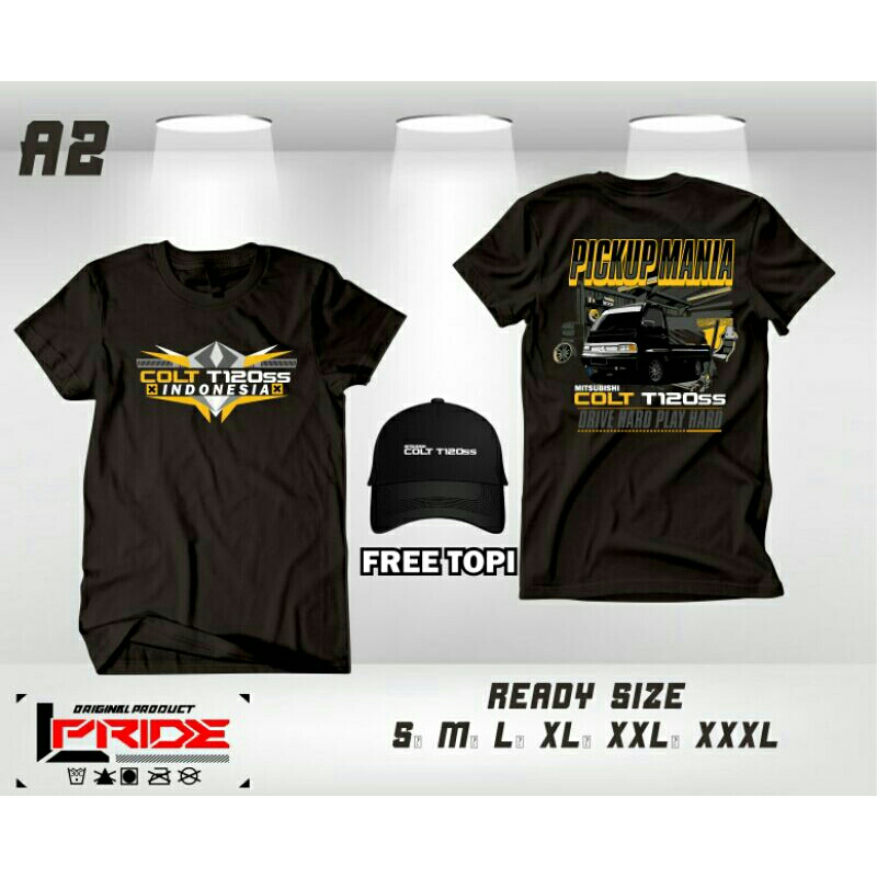 KAOS COLT T120SS FREE TOPI