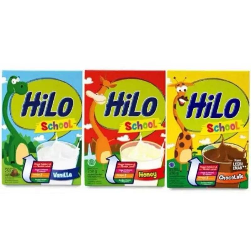 

HiLo School Susu Tinggi Kalsium 250 gr