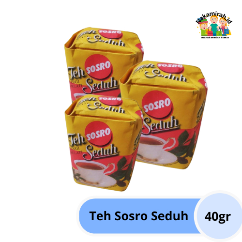 

Teh Sosro Seduh Wangi Melati 40 Gram
