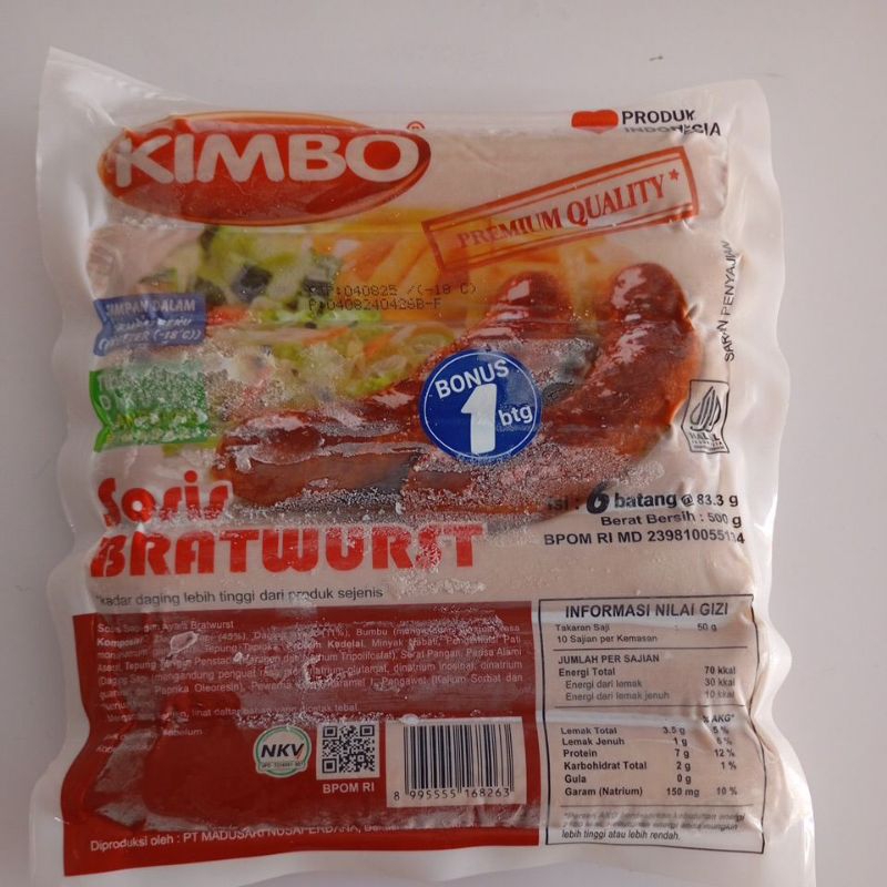 

Sosis KIMBO 500g