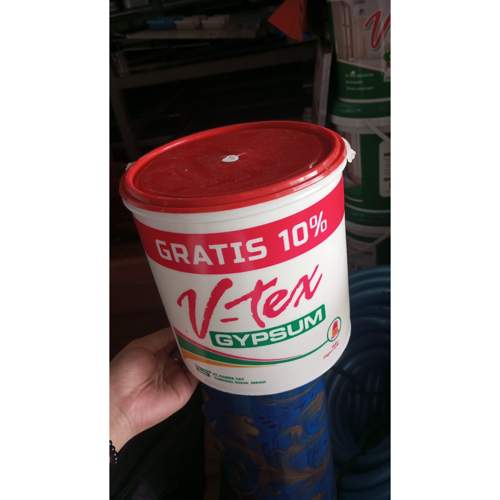 CAT V-TEX GIPSUM 5KG (TUTUP MERAH )