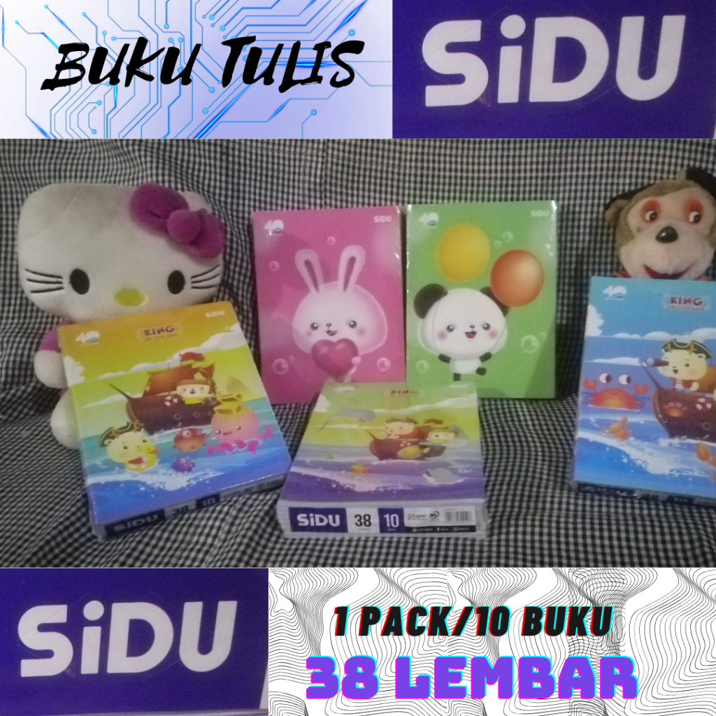 

SIDU Buku Tulis 38 Lembar