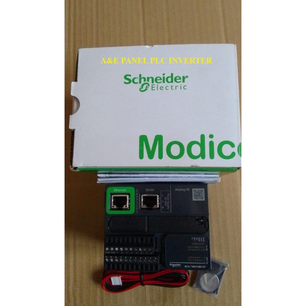 TM221ME16T PLC SCHNEIDER Modicon tm221me16T Transistor