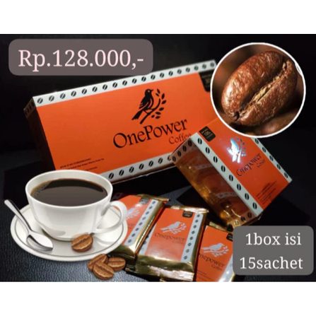 

One Power Green Coffee 1 box @15 Sachet