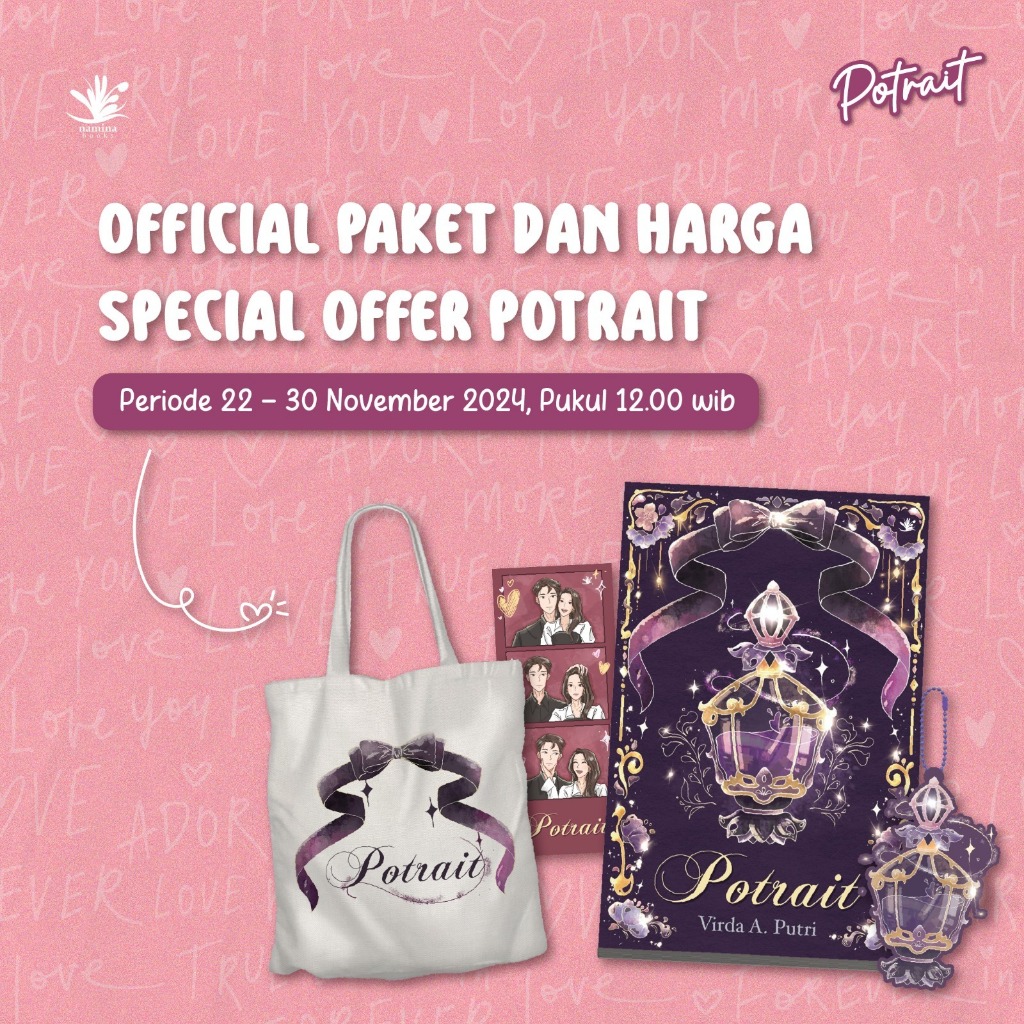 NOVEL POTRAIT BY VIRDA A PUTRI