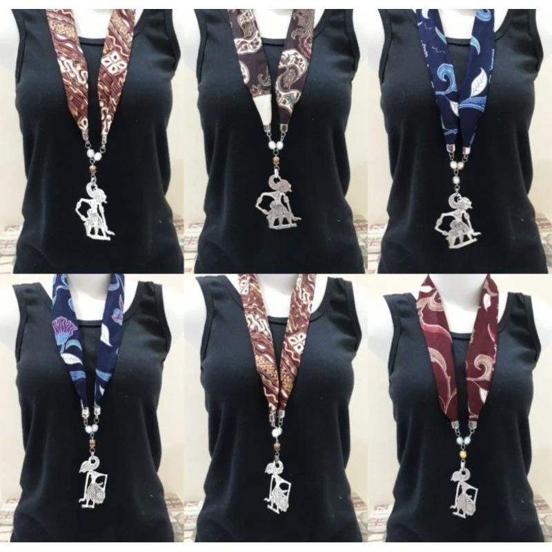 Kalung batik wayang 01201124