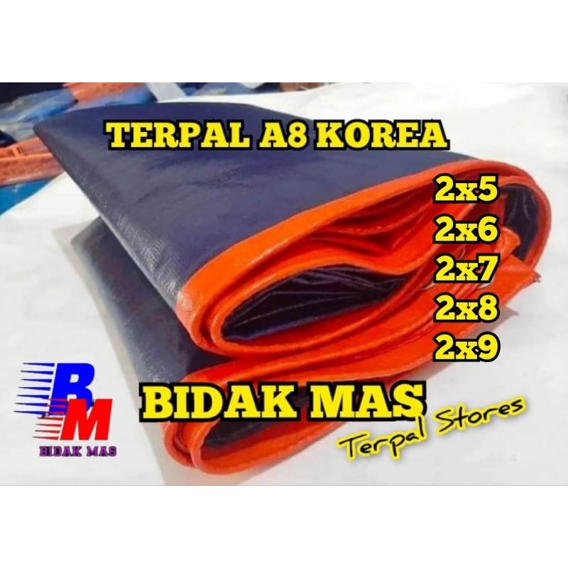 terpal lembaran A8 A12 Korea terpal tenda truk