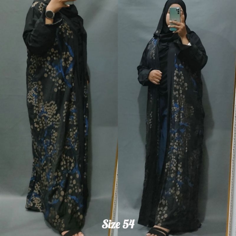 PROMO || ABAYA SAUDI/OUTER ABAYA SAUDI/ABAYA GAMIS KEKINIAN SAUDI