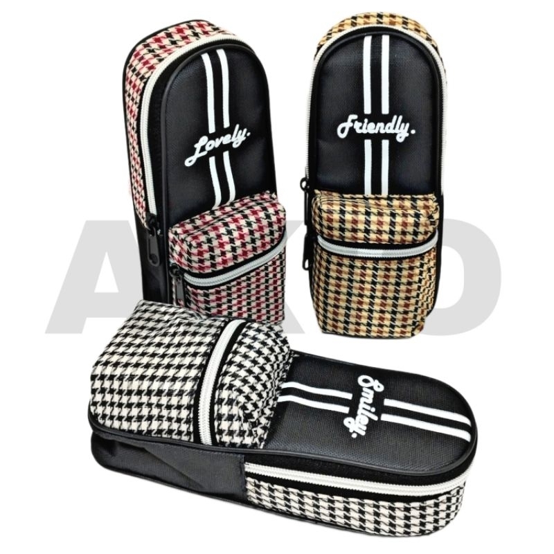 

Tempat Pensil Karakter TAS SEKOLAH Polos 2 Resleting SHINTOENG ST 792 Lucu Zipper Ziper Pouch Kosmetik