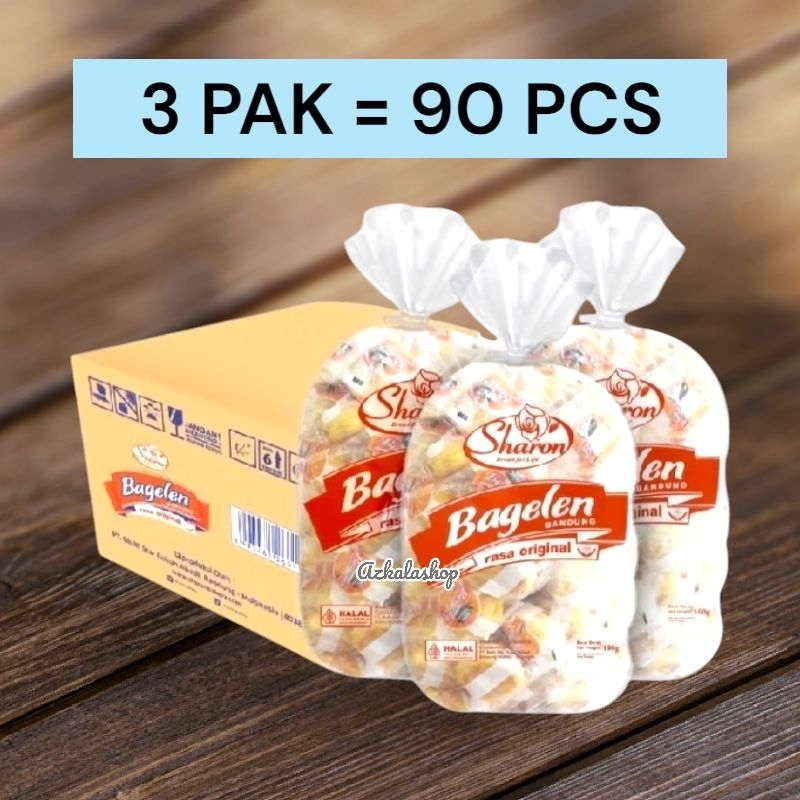 

Bagelen Sharon 3 pak isi 90 bungkus roti kering aneka rasa