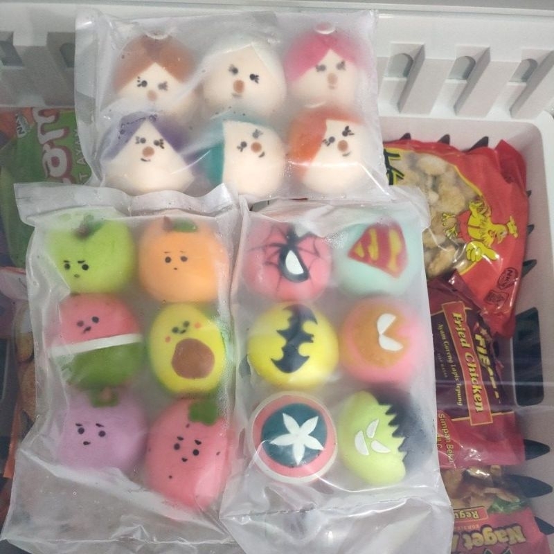 

Bakpao karakter isi 6 pcs