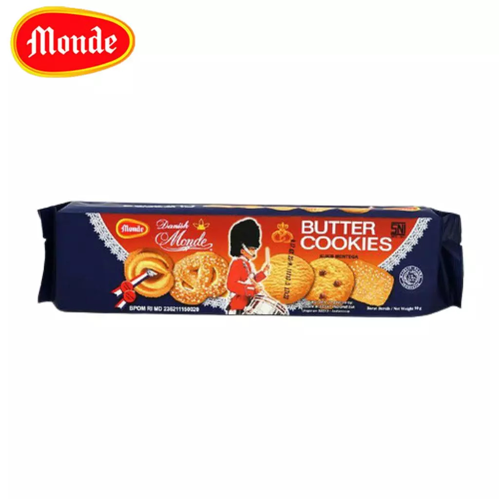 

MONDE BISKUIT BUTTER COOKIES MINI 90GR