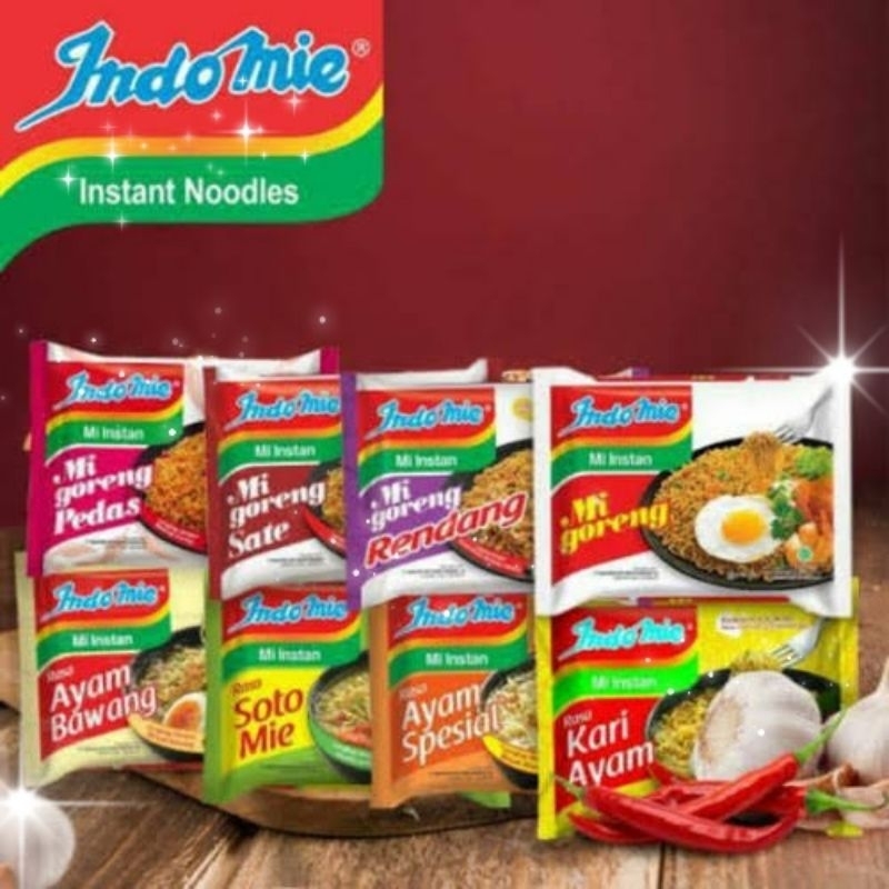 

TERMURAH! Indomie Goreng / Fried & Kuah / Soup Sedia Semua Rasa