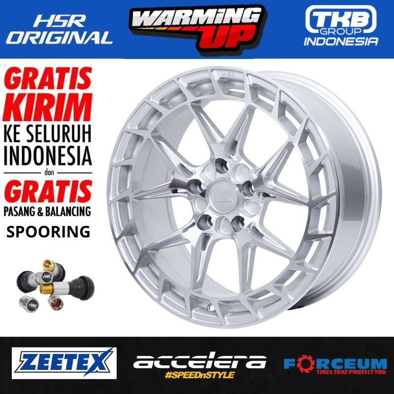 Vleg Racing Mobil Nissan Teana Sedan Civic Camry Accord Mazda Ring 17 HSR LPS Pcd 5x114,3