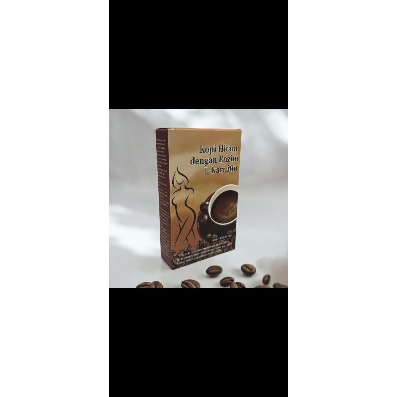 

Kopi dengan Enzim L-Karnitin 0 Kalori - Bubuk 10 Sachet