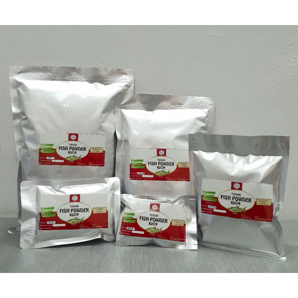 

Maknyuss1 Takar Fish Powder Fp 8209 / Perasa Ikan / Ekstrak Ikan / Bumbu Tengiri / Katsuo Powder /