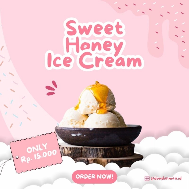 

Sweet Honey Ice Cream