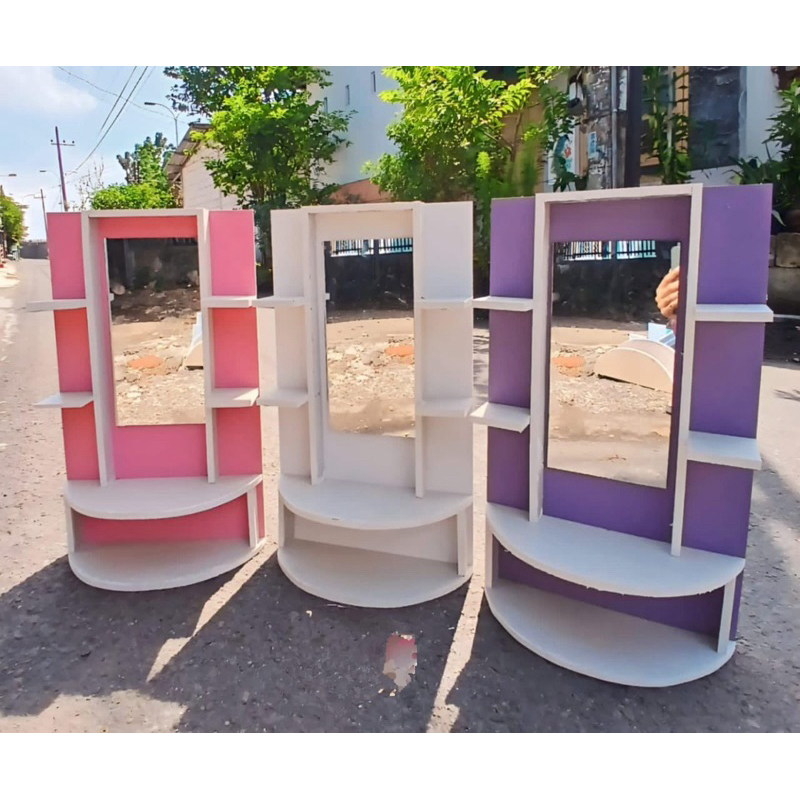 rak rias dinding/tolet rias