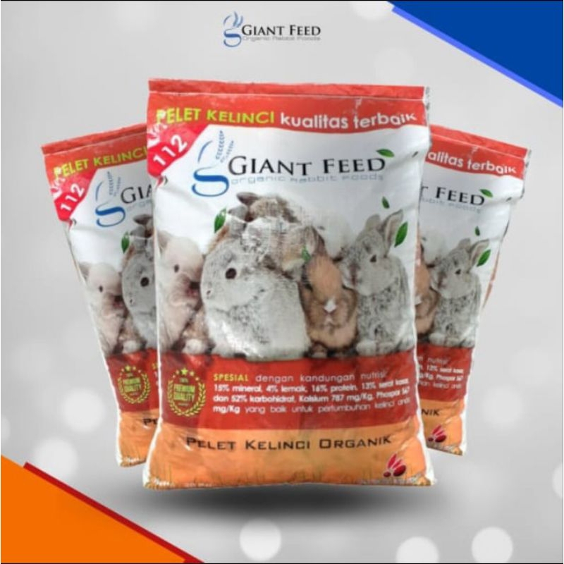 makanan pelet kelinci giant feed