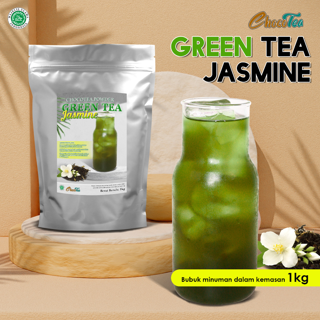 

BUBUK MINUMAN GREEN TEA JASMINE 1KG / SERBUK SEDUH ANEKA RASA / ICE SHAKE ES KEKINIAN / POWDER CHOCO DUREN CHOCOLATE COKELAT COKLAT TARO MATCHA VIRAL BANYAK PILIHAN VARIAN KEMASAN 1 KG 1000GRAM 1000 GRAM ENAK NIKMAT CREAMY LEZAT SUPPLIER