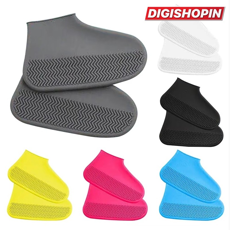 COVER Mantel Sepatu Pelindung Sepatu anti Air Waterproof Silicone