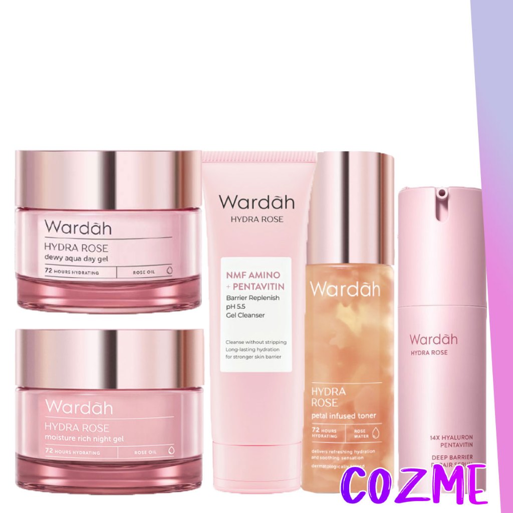 WARDAH Hydra Rose Series Rangkaian Skin Care