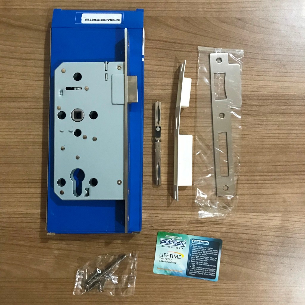 MORTISE LOCK DEKKSON MTS HD DL8672 PANIC SSS Rumah Kunci Pintu Besi