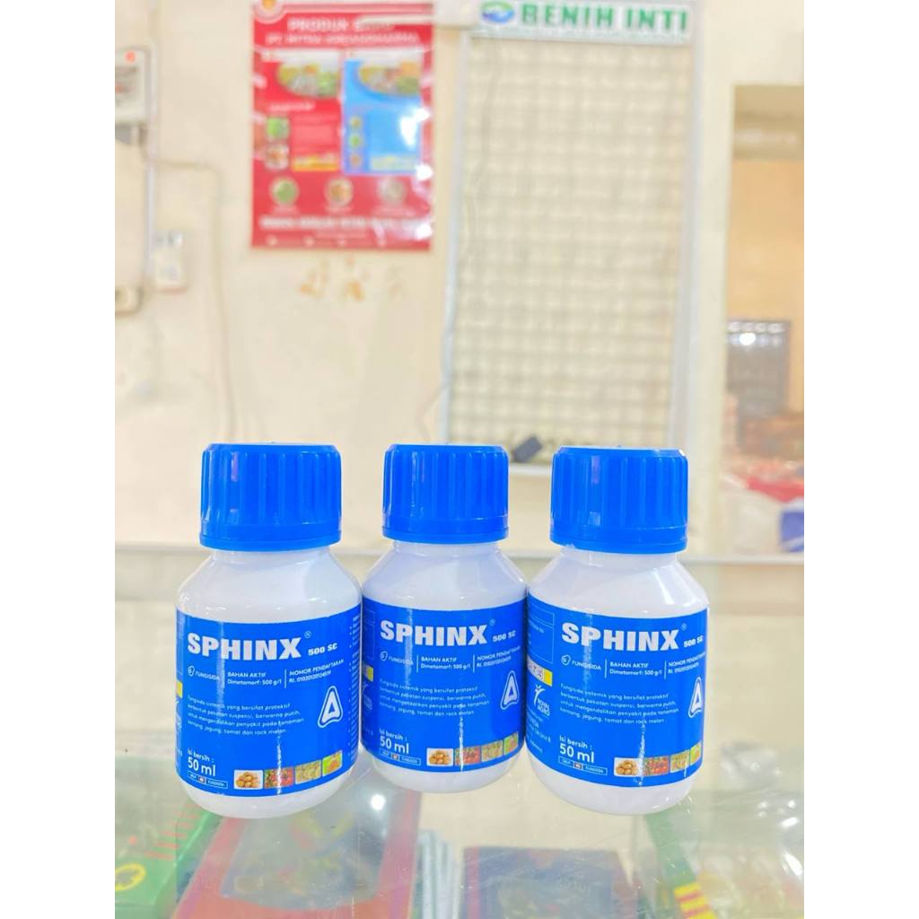 Fungisida sistemik SPHINX dari Royal Agro bisa untuk perlakuan benih jagung aman dari bulai. kemasan