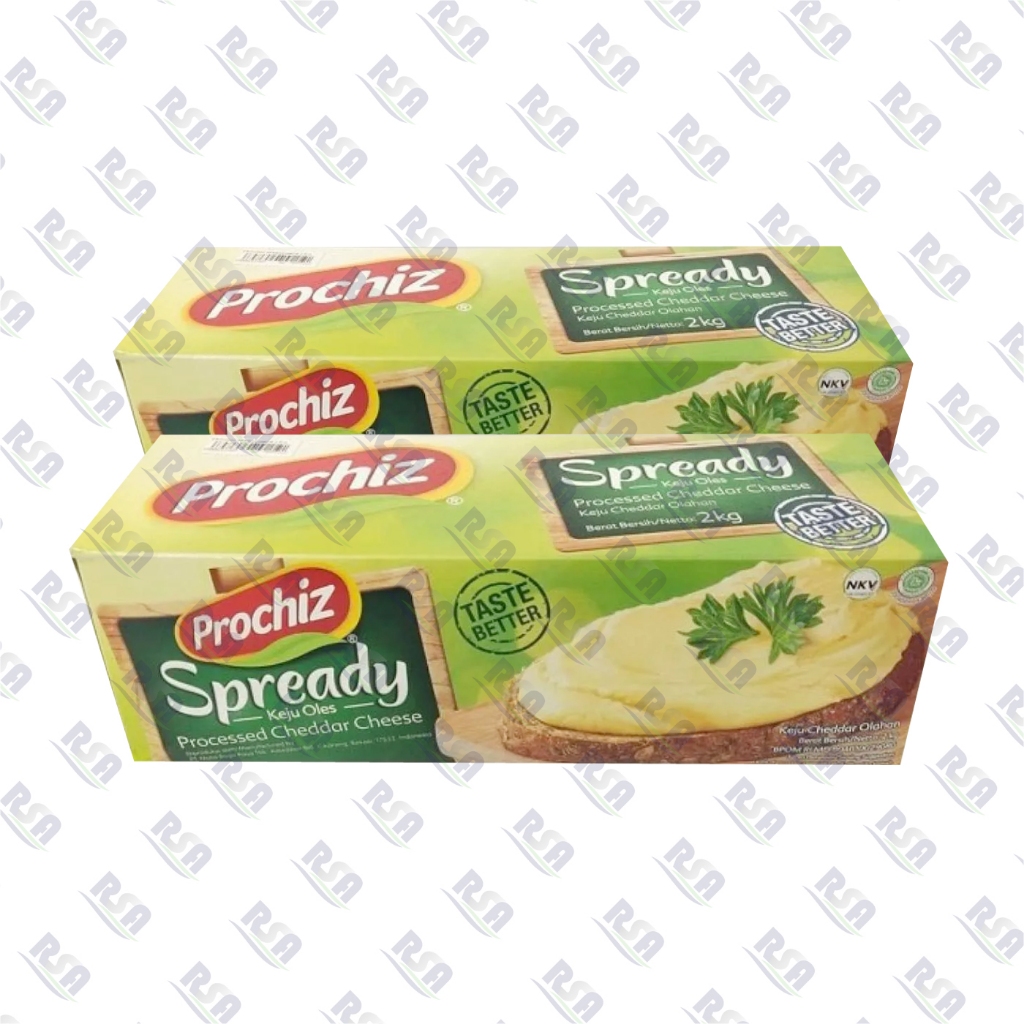 

Keju Cheddar Prochiz Spready 2 Kg