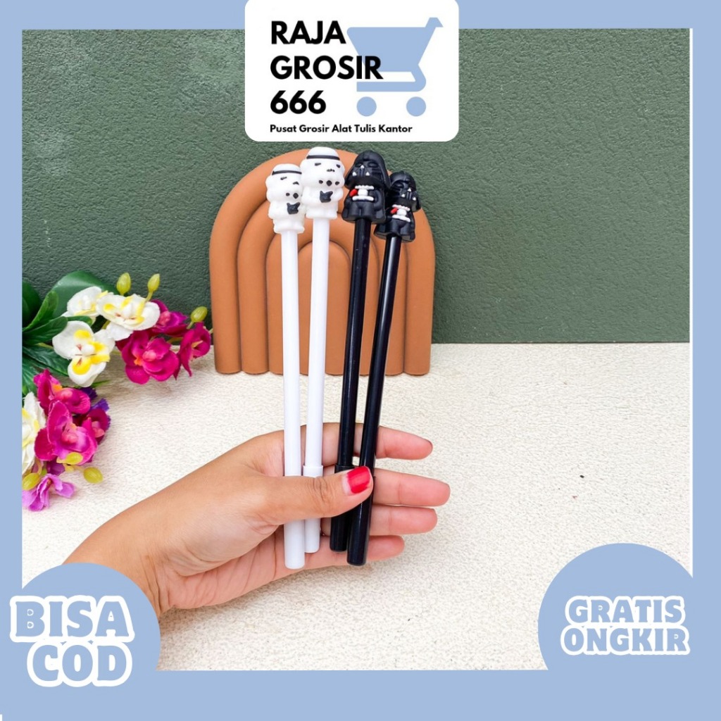 

PEN PENA GEL EDISI STAR WARS darth vader PGK-1628 PULPEN ALAT TULIS IMUT KADO UNIK KOREA AESTHETIC COD