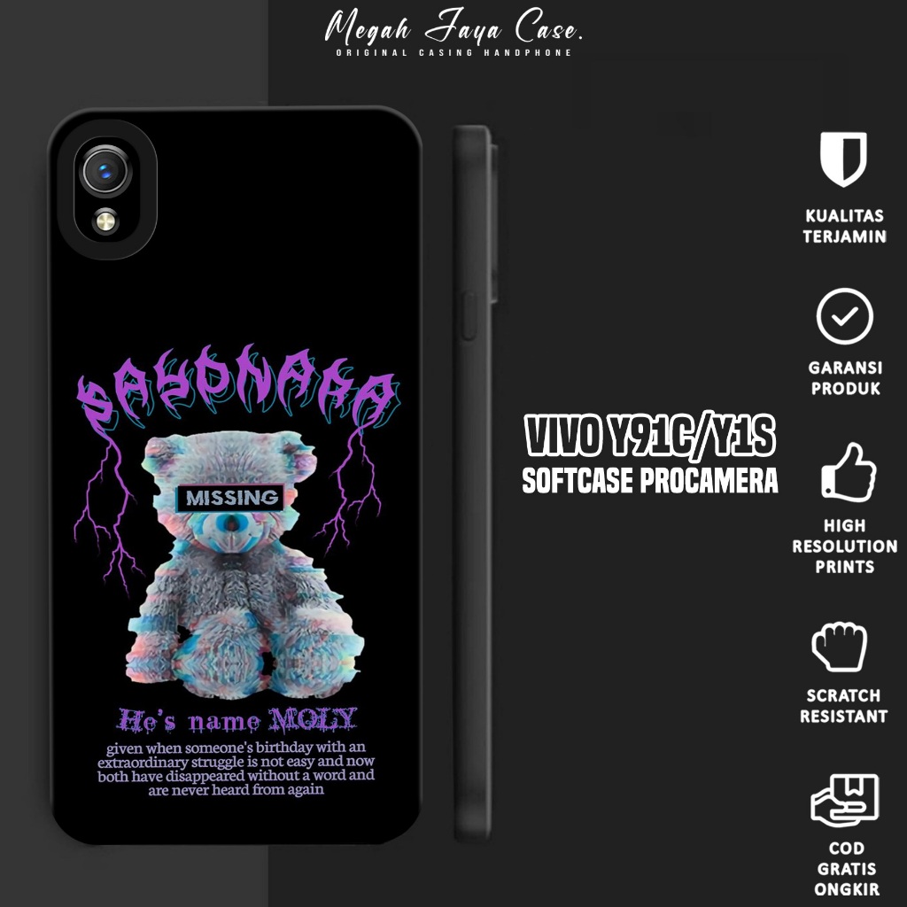 Softcase Hp VIVO Y91C / VIVO Y1S - Case VIVO Y1S / VIVO Y91C Motif BNKA - Silikon Hp VIVO Y91C - Sof