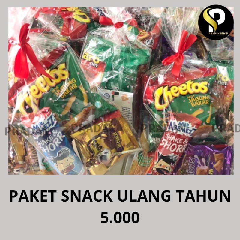 

PAKET SNACK ULANG TAHUN ULTAH ANAK 5 RIBU