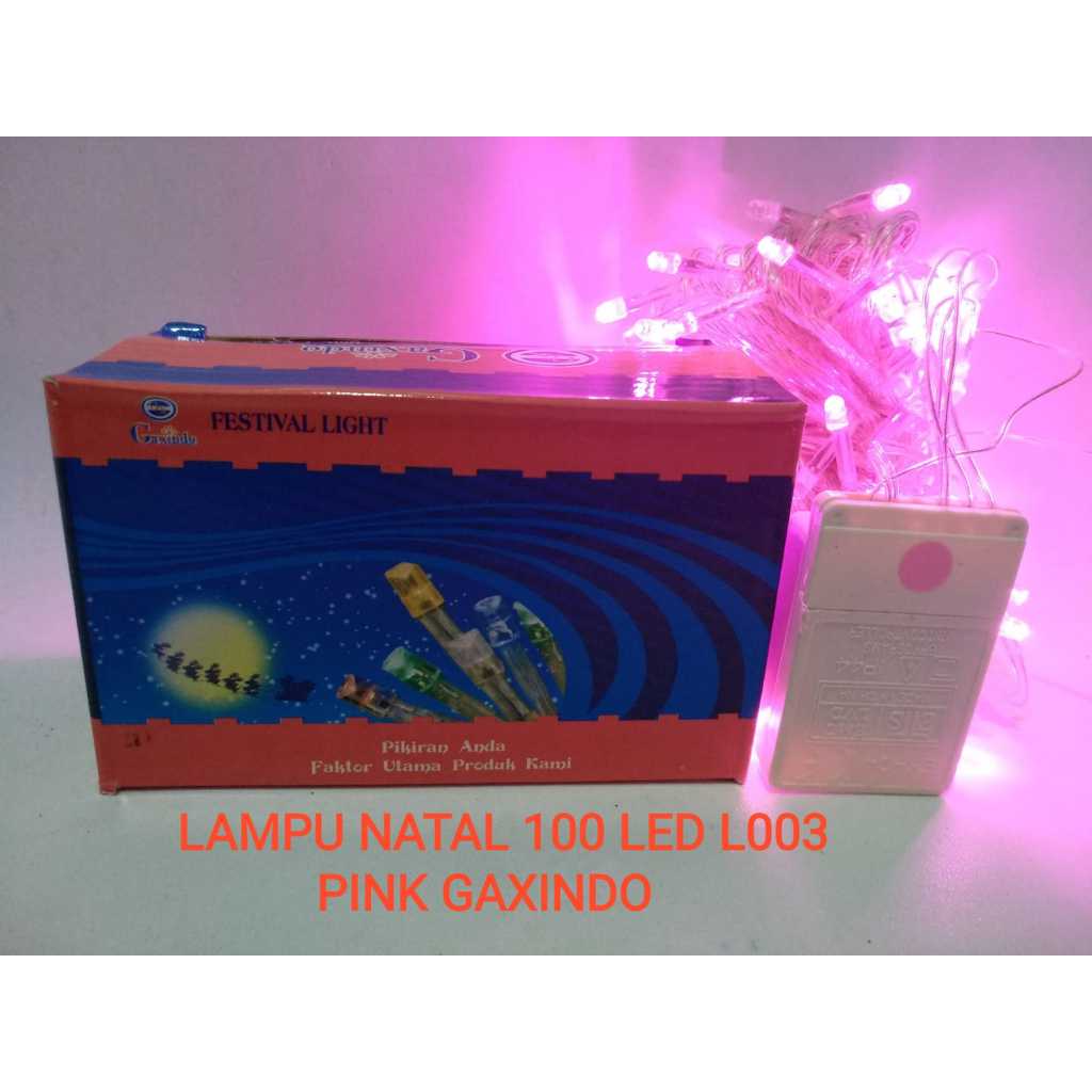 LAMPU NATAL 100 LED L003 GAXINDO