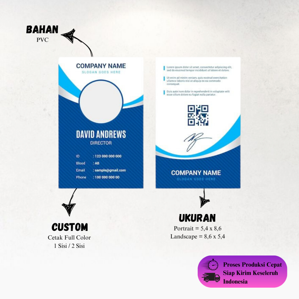 

PRINTROOM - CETAK ID CARD CUSTOM