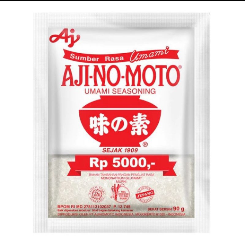 

AJI-NO-MOTO Penyedap Rasa MSG Ajinomoto 90 gram