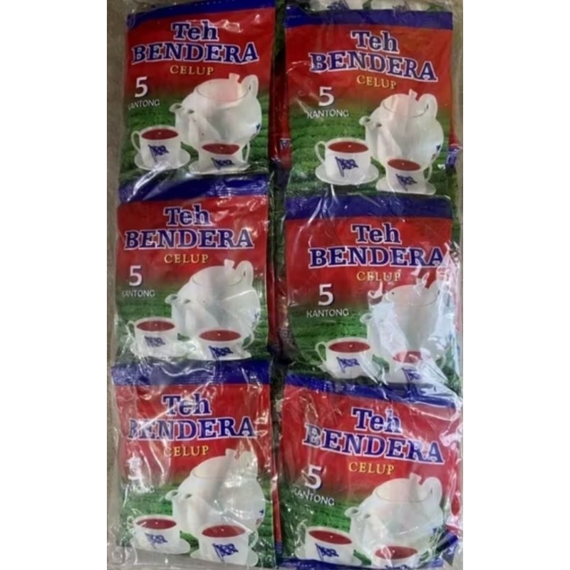 

Teh Celup Bendera Sachet 1 Pak isi 24 Sachet