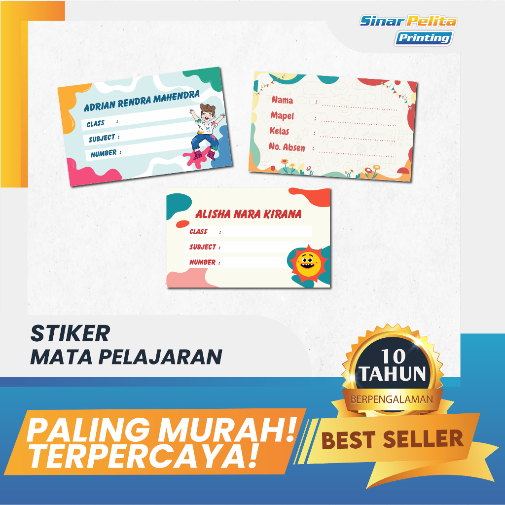 

Stiker Mata Pelajaran | Stiker Label Mapel | Stiker Nama Anak Sekolah