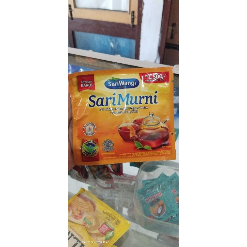 

SARIWANGI SARIMURNI KANTONG SACHET RENCENG ISI 5