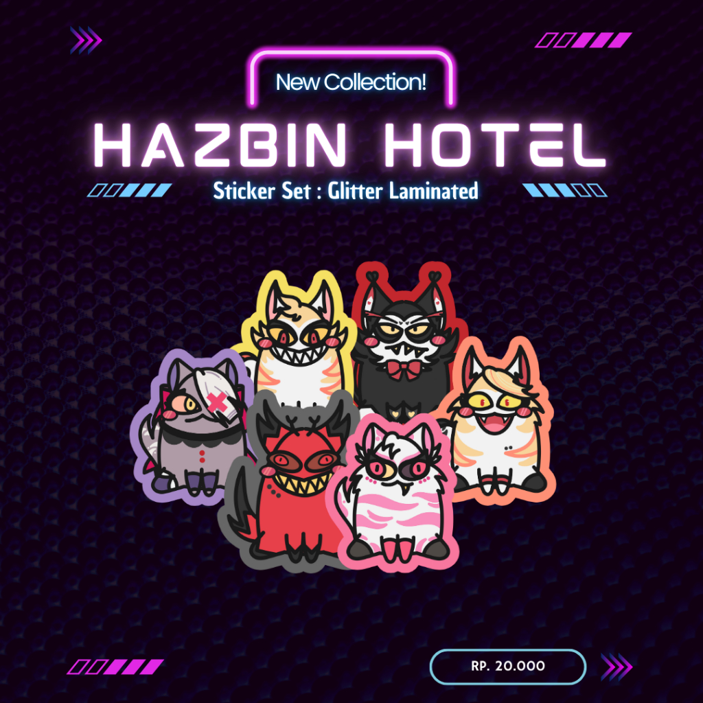 

Hazbin Hotel | Sticker Set