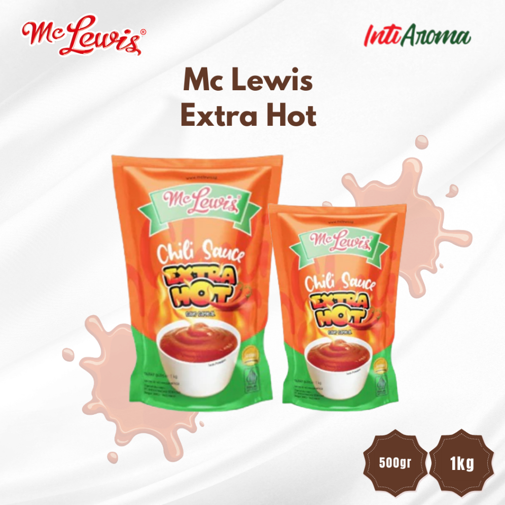 

Mc Lewis Saus Extra Hot Saos Pedas 500 gr / 1 kg