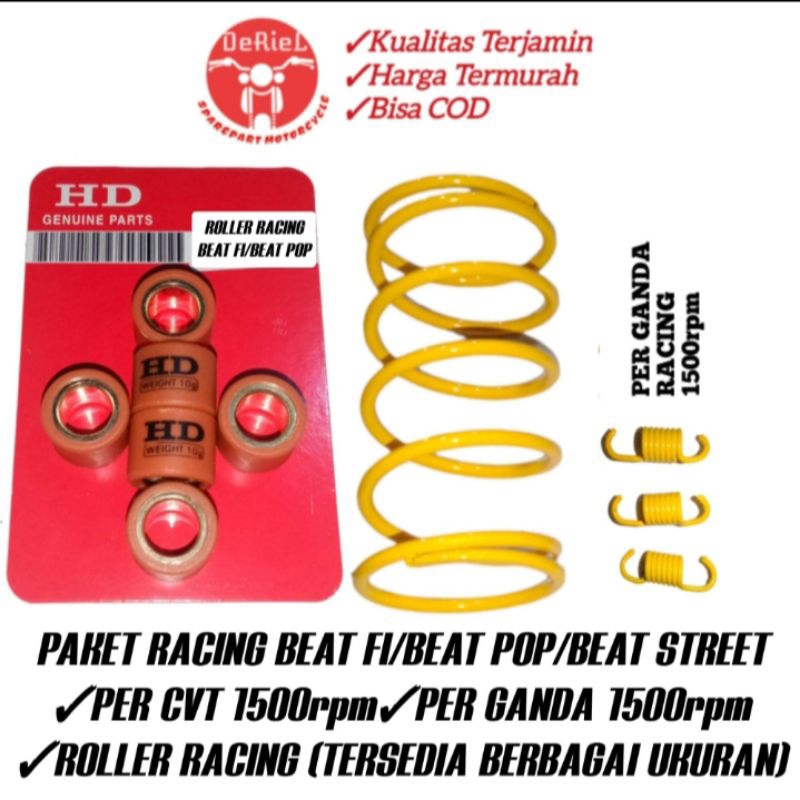 PER CVT RACING PER GANDA RACING ROLLER RACING BEAT FI BEAT POP BEAT STREET