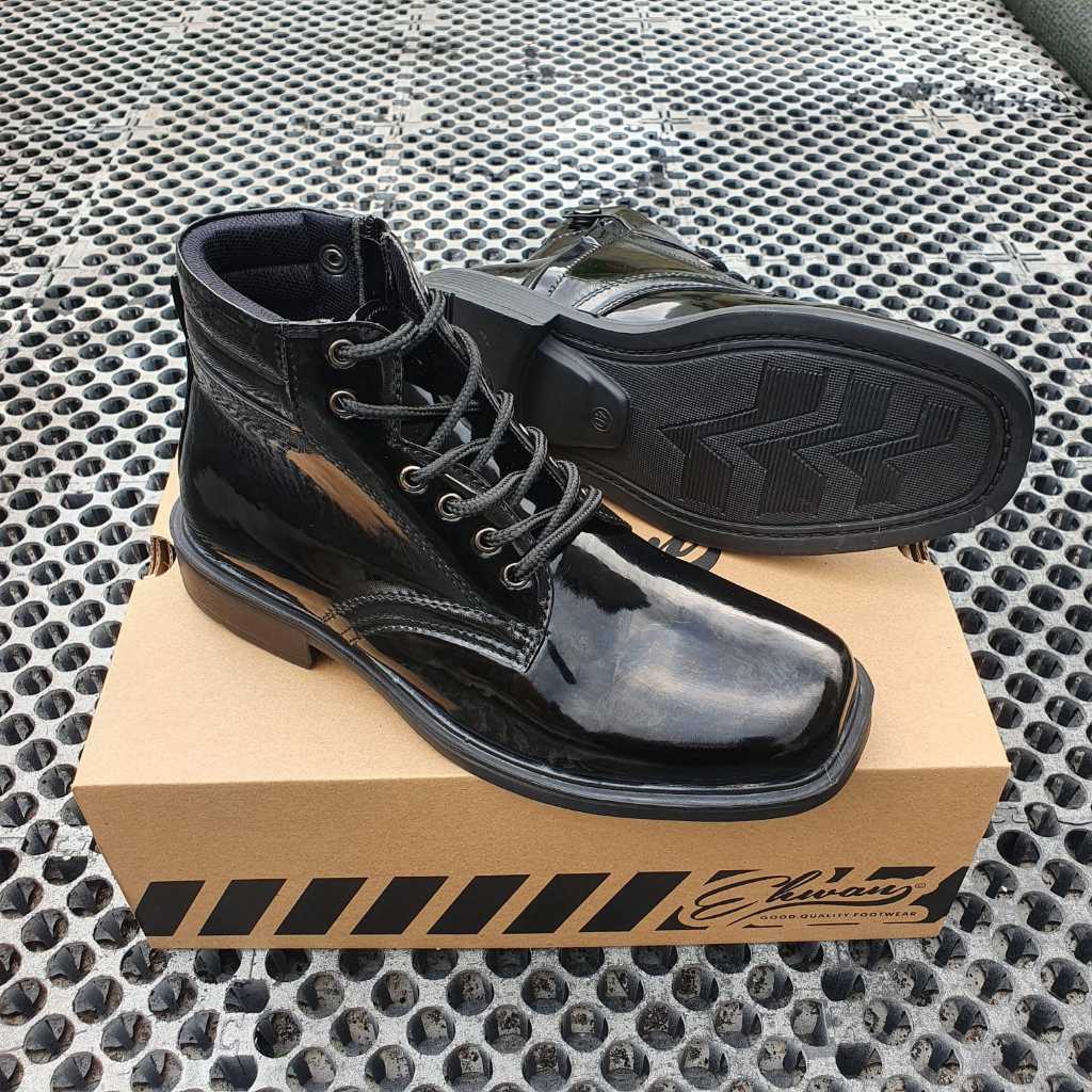 sepatu pria pdh abri tni securiti