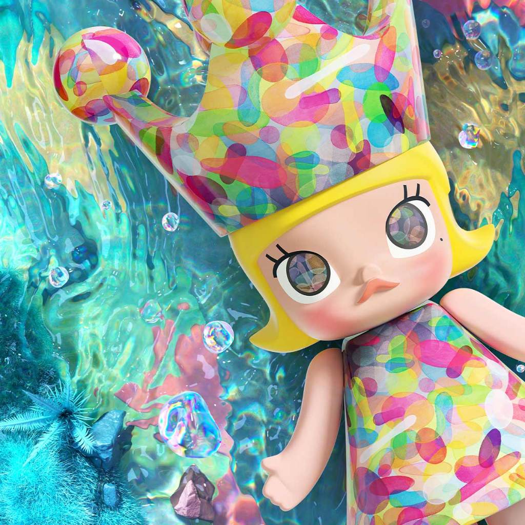 MEGA ROYAL MOLLY 1000% Huang Yuxing-Bubbles