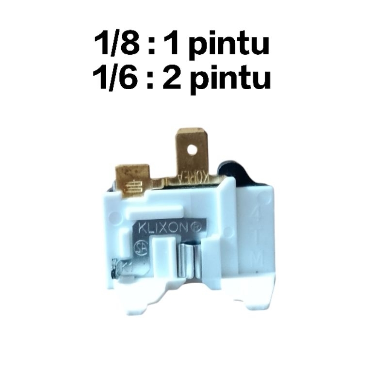 OVERLOAD KULKAS 1-2 PINTU 1/6-1/8