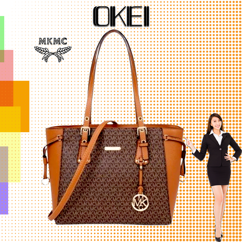 Merek Internasional Baru MKMC Ritsleting Wanita Ransel Impor Ransel Serbaguna Ransel Perguruan Tingg