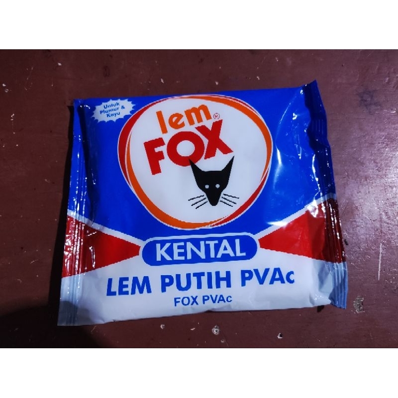 

LEM FOX 350 GRAM & 600 GRAM / LEM PUTIH PVAc 350 Gram & 600 GRAM