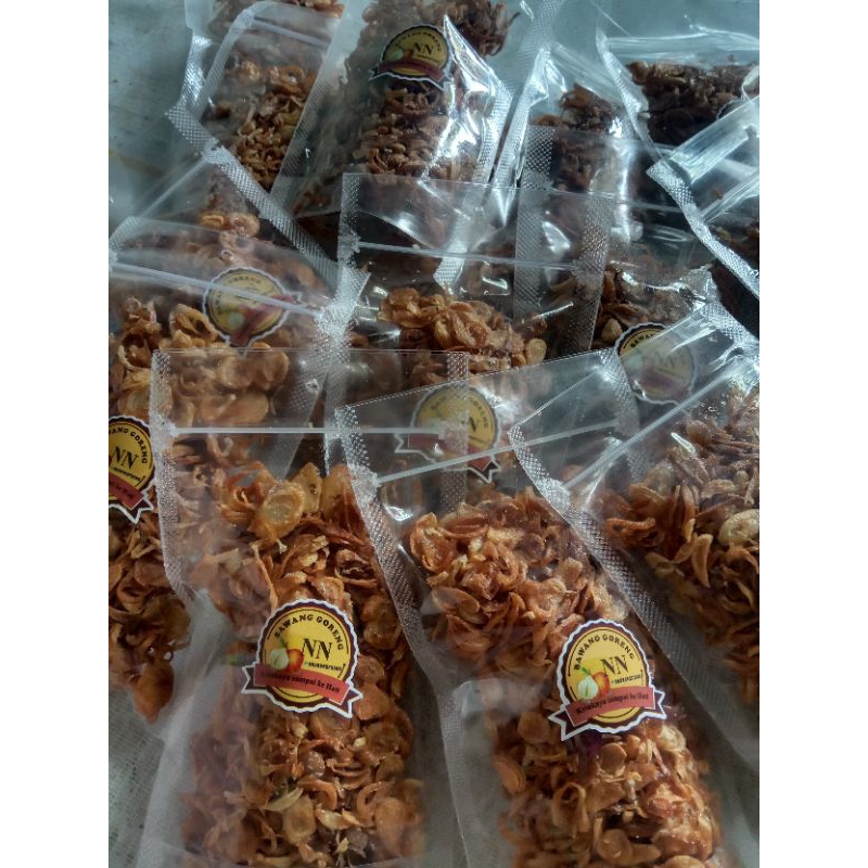 

bawang goreng asli kemasan pouch 45grm