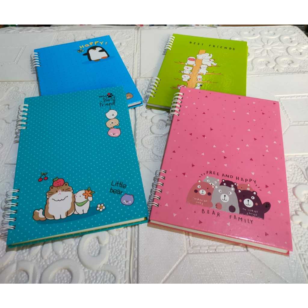 

KIKY NOTEBOOK A5 SPIRAL HARDCOVER