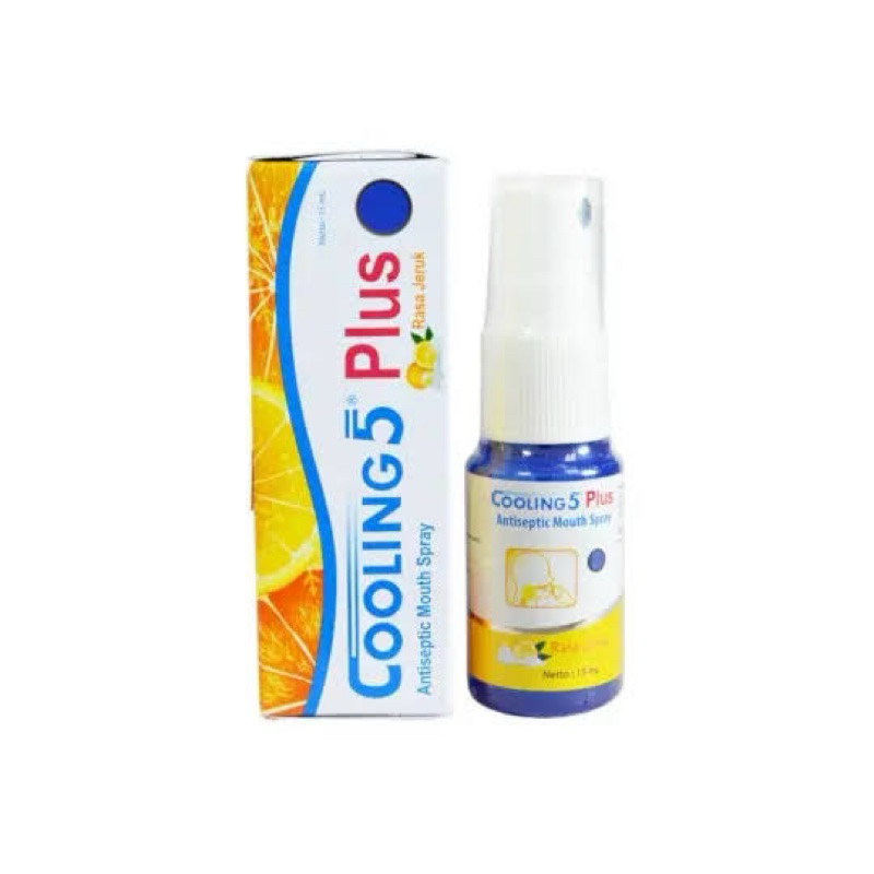 Cooling 5 Plus spray obat sakit gigi