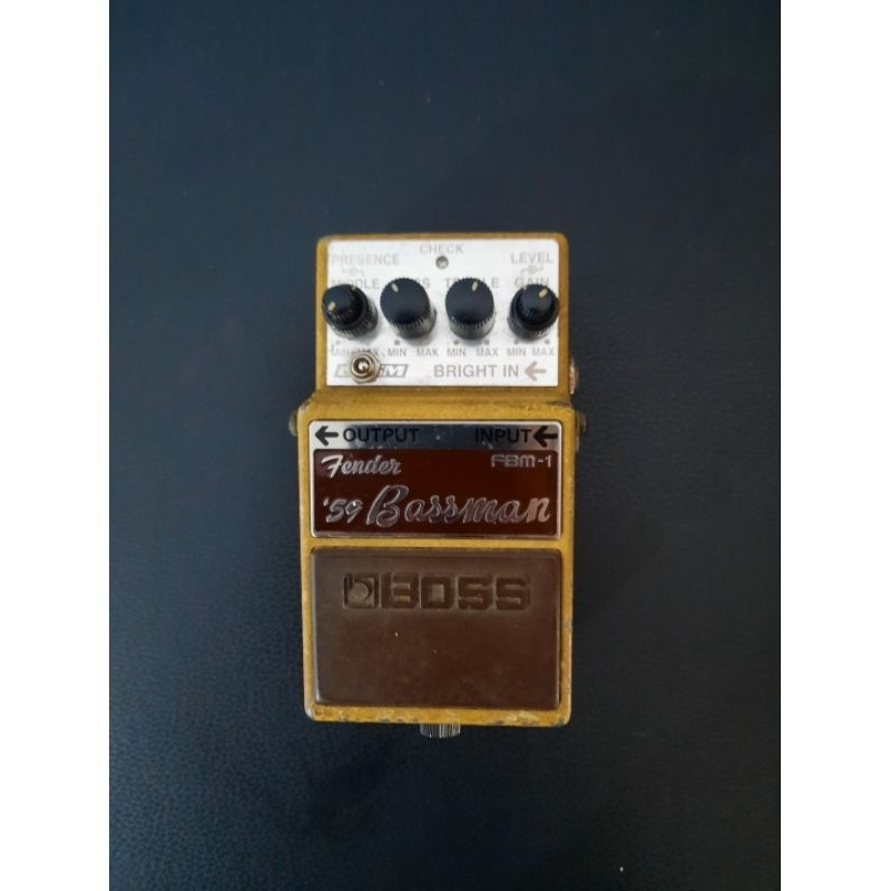 Jual pedal efek Boss fender Bassman (mods watone)
